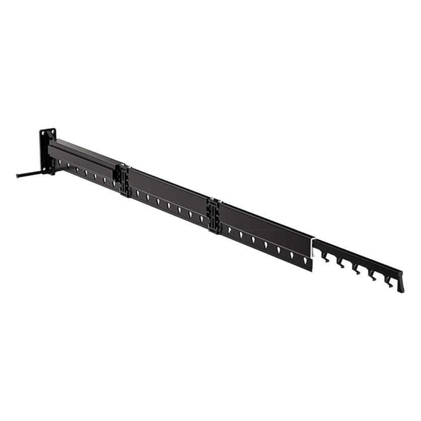 Складная вешалка для одежды Настенная внутренняя плавающая наружное окно Балконная удочка для одежды Телескопическая маленькая квартира Невидимая одежда Артефакт сушки на воздухе