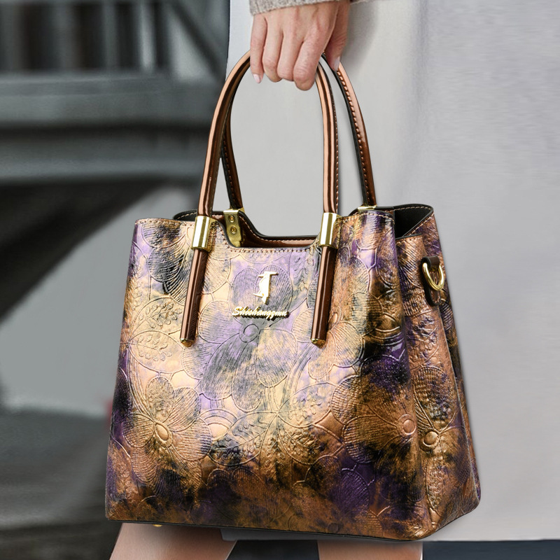 Bolso de mujer nuevo 2024 bolso de hombro, bolso de mano, bolso de mujer, bolso de mujer, estilo chino, bolso de mujer, Europa y América, un alquiler