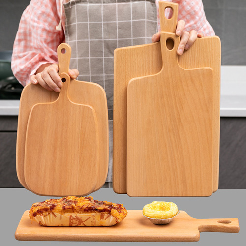 Baby food supplement sushi bread board kitchen cutting fruit board restaurant home wooden cutting board beech cutting board