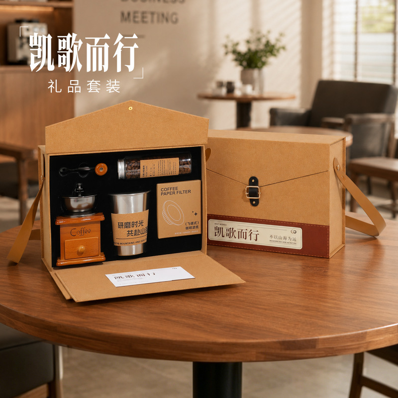 Business Gift Set for Corporate Anniversary Celebrations, Press Conferences, Opening Events, Employee and Customer Gifts, with the Option to Print Logo