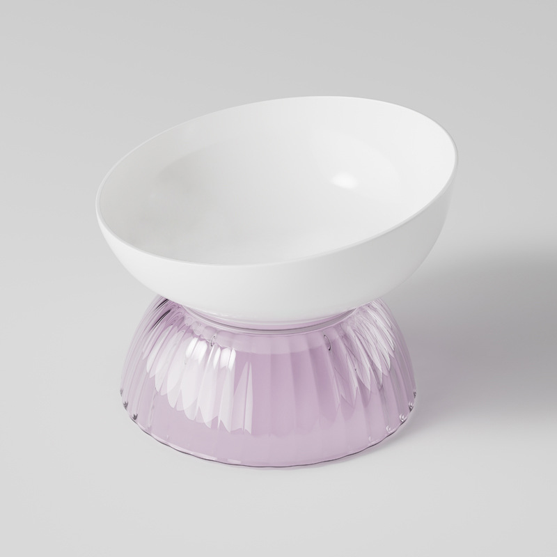 Tazón de gato de cerámica tazón de comida para gatos tazón oblicuo tazón de comida tazón de arroz tazón de gato tazón de perro Copa no es fácil de derribar suministros para mascotas