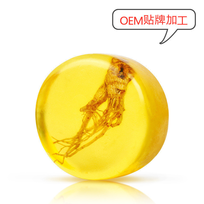 Douyin same style ginseng soap bitter ginseng soap pure handmade soap essential oil soap sulfur soap soap facial cleaning soap bath soap