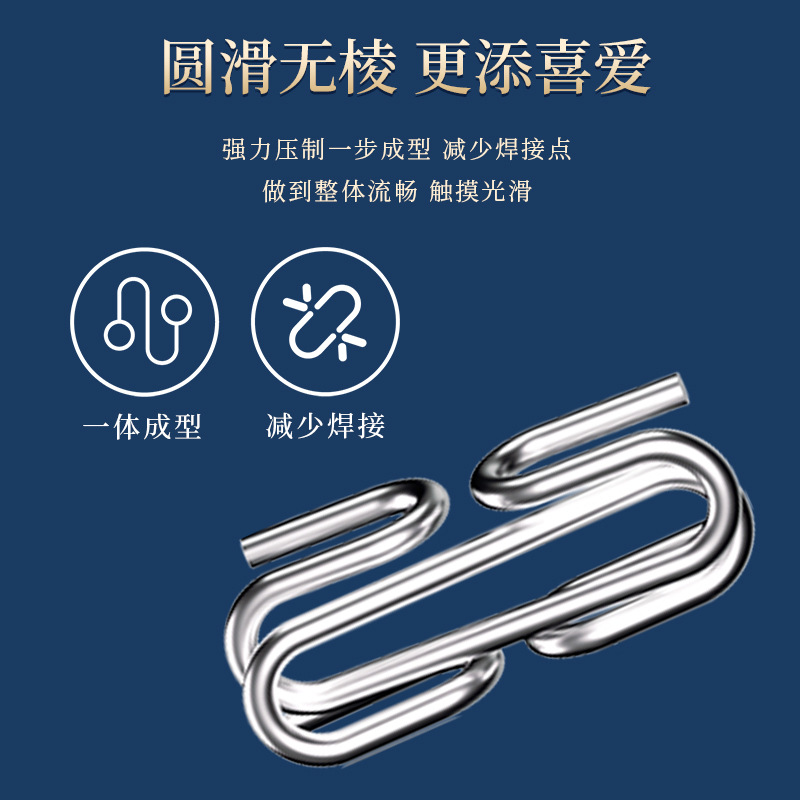 Un conjunto completo de nueve anillos de liberación de cadena, juego completo de hebilla intelectual, juego de 24 piezas, Luban Lock, juego de juguetes de desbloqueo intelectual