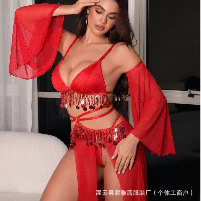 Belly Dance Waist Chain Hip Scarf for Beginners Sequin Tassel Oriental Dance Waist Scarf Sexy Underwear Amazon European and American New Style