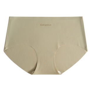 Yoga Fitness seamless underwear women's 7A mulberry silk antibacterial crotch without hip clip girls' mid-waist sports triangle shorts
