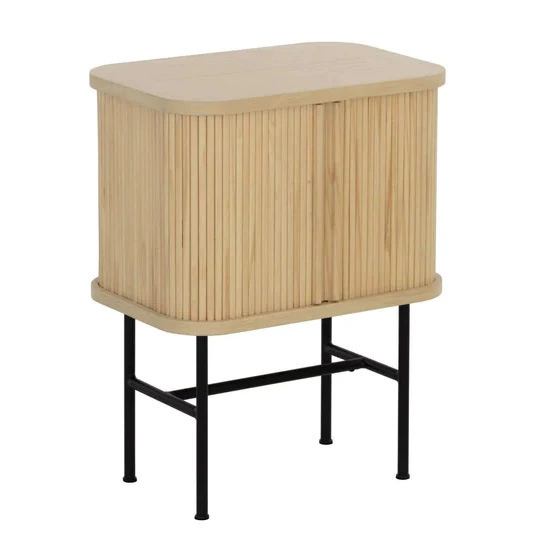 Прикроватная тумбочка для спальни, простая, для домашнего использования, небольшой шкаф для хранения вещей в квартире, деревянный шкафчик с рольставнями, прикроватная тумбочка Bai Na.