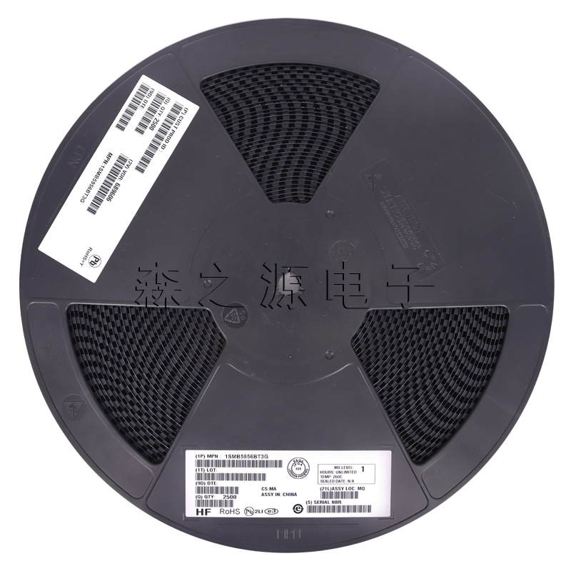 1SMB5956BT3G 200V 3W 贴片稳压二极管 封装 SMB DO214-AA