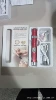 Upgraded model [starry sky red] + 5 grinding heads