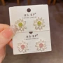 日韩时尚玫瑰花瓣耳钉
