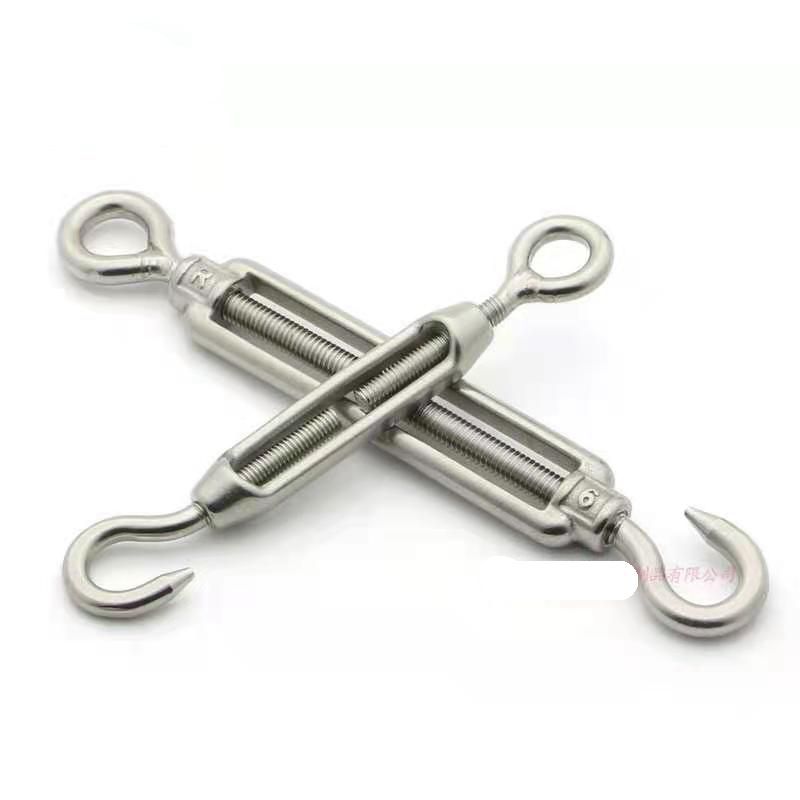 不锈钢201 304 316材质花篮螺丝OO型CO型钢丝绳收紧器M4-M24粗