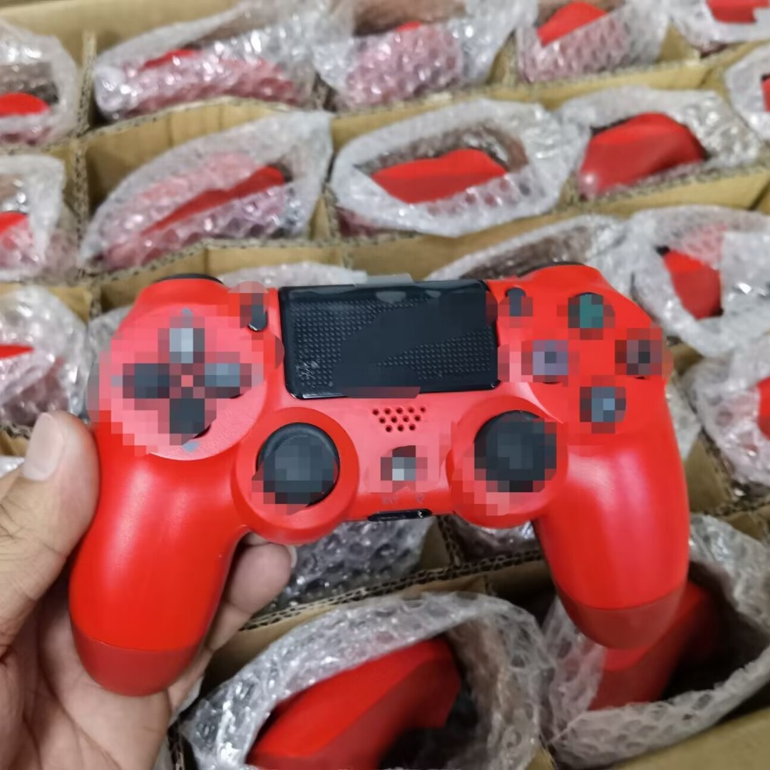 Manejador de juegos p4 explosivo transfronterizo Versión europea y americana Manejador de juegos P4 de seis ejes para computadora Manejador de juegos inalámbrico Bluetooth p4