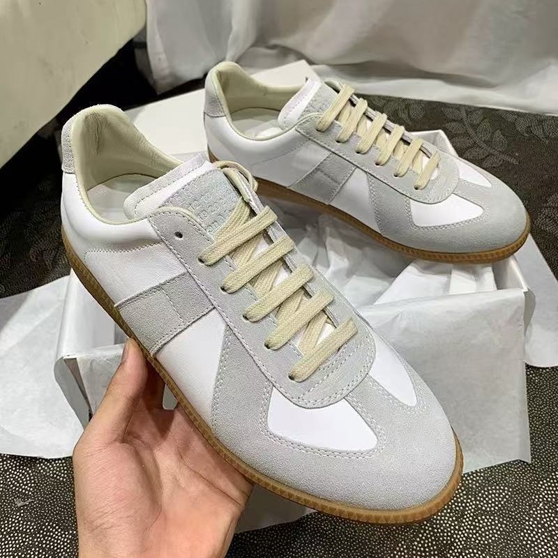 mm6德训鞋马吉拉新款复古小白鞋男女情侣运动百搭平底ins休闲板鞋|undefined
