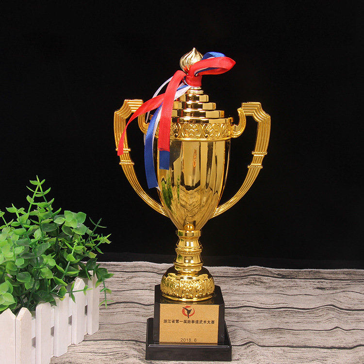 Oro, plata, cobre, trofeo de plástico, trofeo de personalidad, escuela de danza, música, trofeo de artesanía de plástico para niños