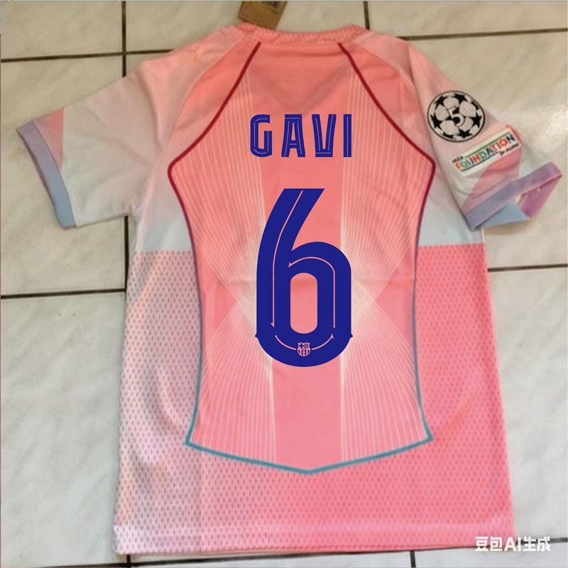 新しい 2526 バサジャージ 10 ヤマール半袖サッカーユニフォームスーツ特別版ピンクゲームトレーニングスーツ男性用|undefined