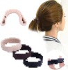 Silicone foldable hairgrip, suitable for import, no hair damage