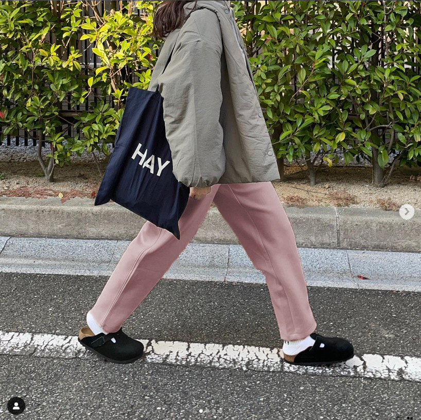 日系加绒加厚高档绒哈伦裤女2023秋冬软糯萝卜裤宽松显瘦休闲长裤