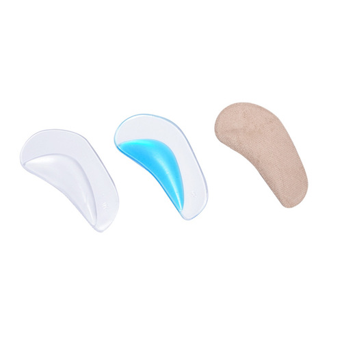 Children's corrective arch pads, toddlers' arch pads, flat feet, internal and external splayed feet, X-shaped legs [source manufacturer]