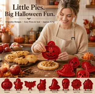 �羳��ƷHalloween Mini Hand Pie Mold Set�����ֹ��W�ģ�����b