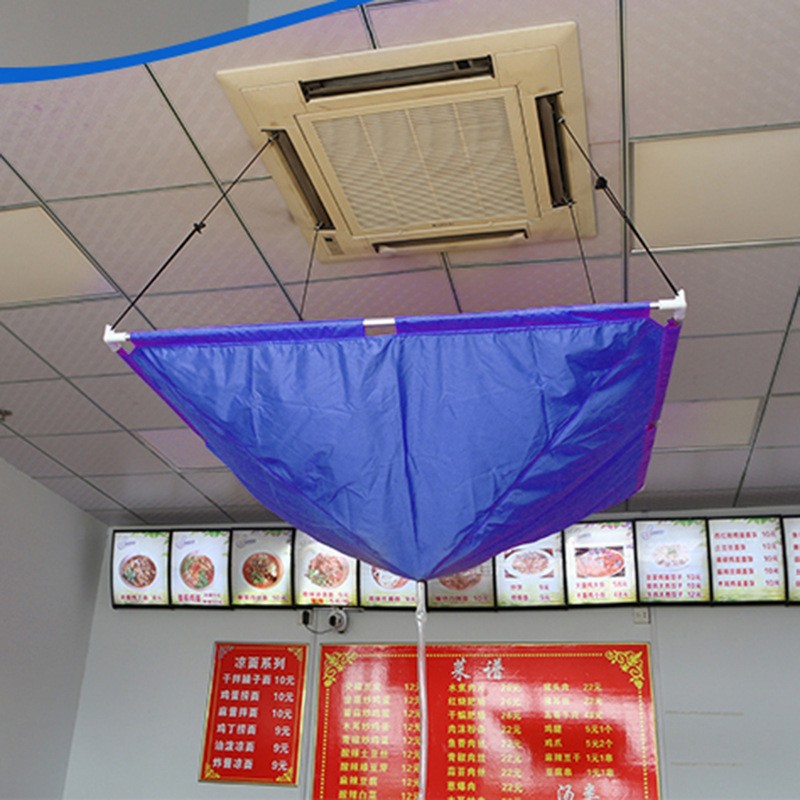 Fábrica directa de cubierta de limpieza de techo tipo techo aire acondicionado aire acondicionado limpieza limpia bolsa de agua cubierta de limpieza