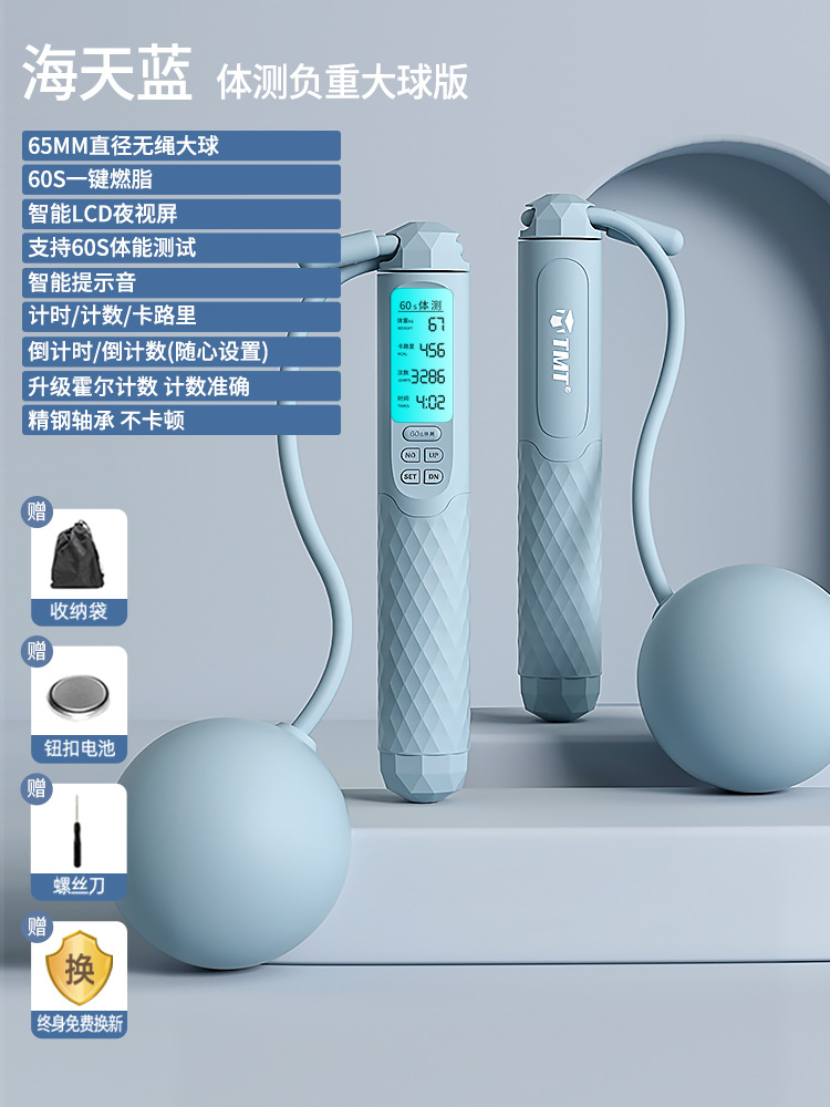TS38 + 파란색 핸들 + 무부하 + 큰 공