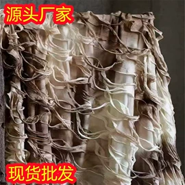 其他针织面料;涤纶面料;绗缝加工