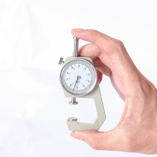 Measuring Thickness Gauge 0-20mm Thickness Rule for Pearl Steel Tube, Wood, Leather Thickness C-04