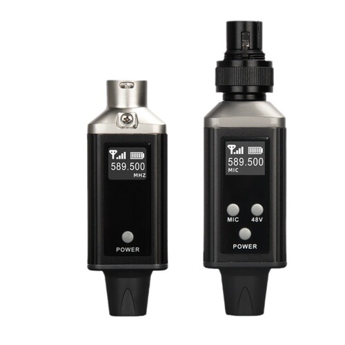 Wireless Microphone Transmission Transmitter System Handheld Dynamic Capacitor Microphone Wired Converter UHF Grenade