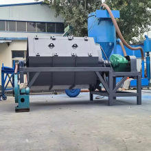 金属除锈滚筒抛光机 现货6米长火烧铁干磨机 六角大型滚石机