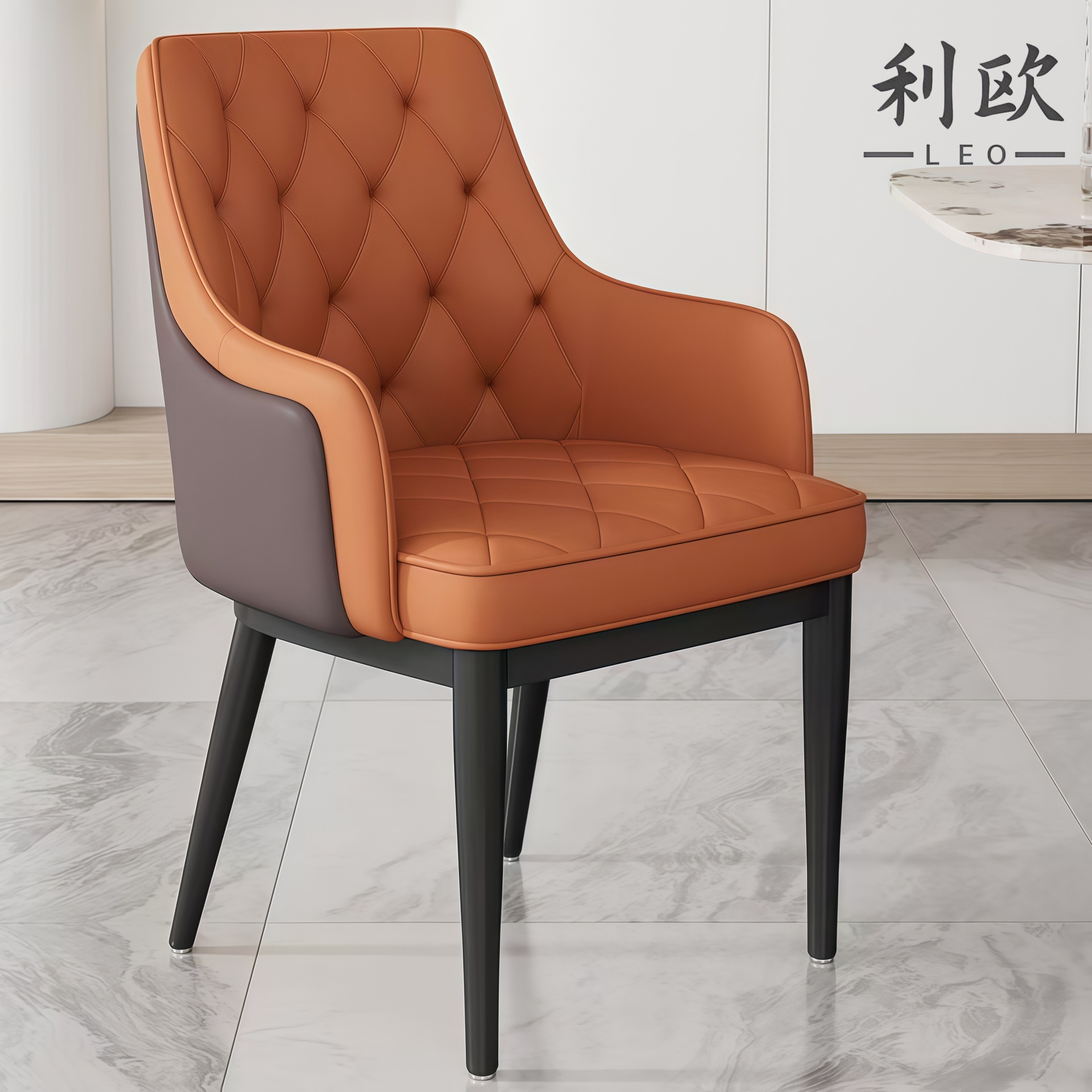 Factory Wholesale Dining Chairs, Home Designer Dining Tables and Chairs, High-End Hotel Guest Room Leisure Reception Dining Chairs, Export Ready Stock