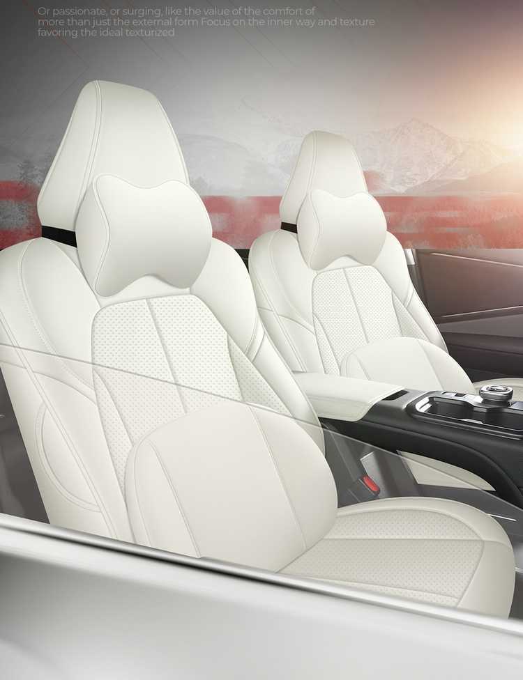 Suitable for the 2025 Toyota bZ5, this is a full-coverage seat cover designed specifically for the model, and it is a four-season, perforated leather car seat cover