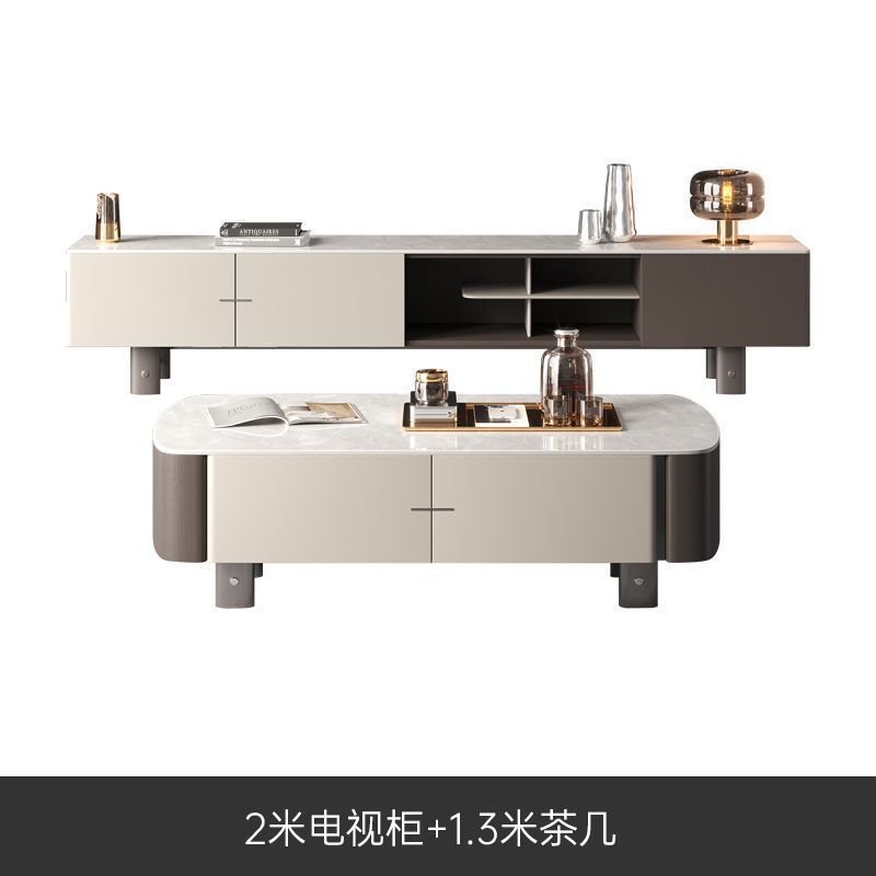 커피 테이블 + TV 캐비닛