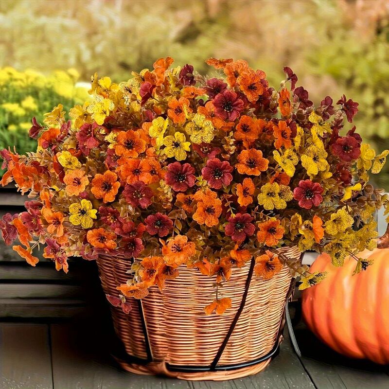 Cross-Border Artificial Simulated Flowers, Eucalyptus, Violets, Home and Outdoor Decoration, Fake Green Plants, Autumn Scene Arrangements and Decorations Cross-Border Artificial Simulated Flowers, Eucalyptus, Violets, Home and Outdoor Decoration, Fake Green Plants, Autumn Scene Arrangements and Decorations