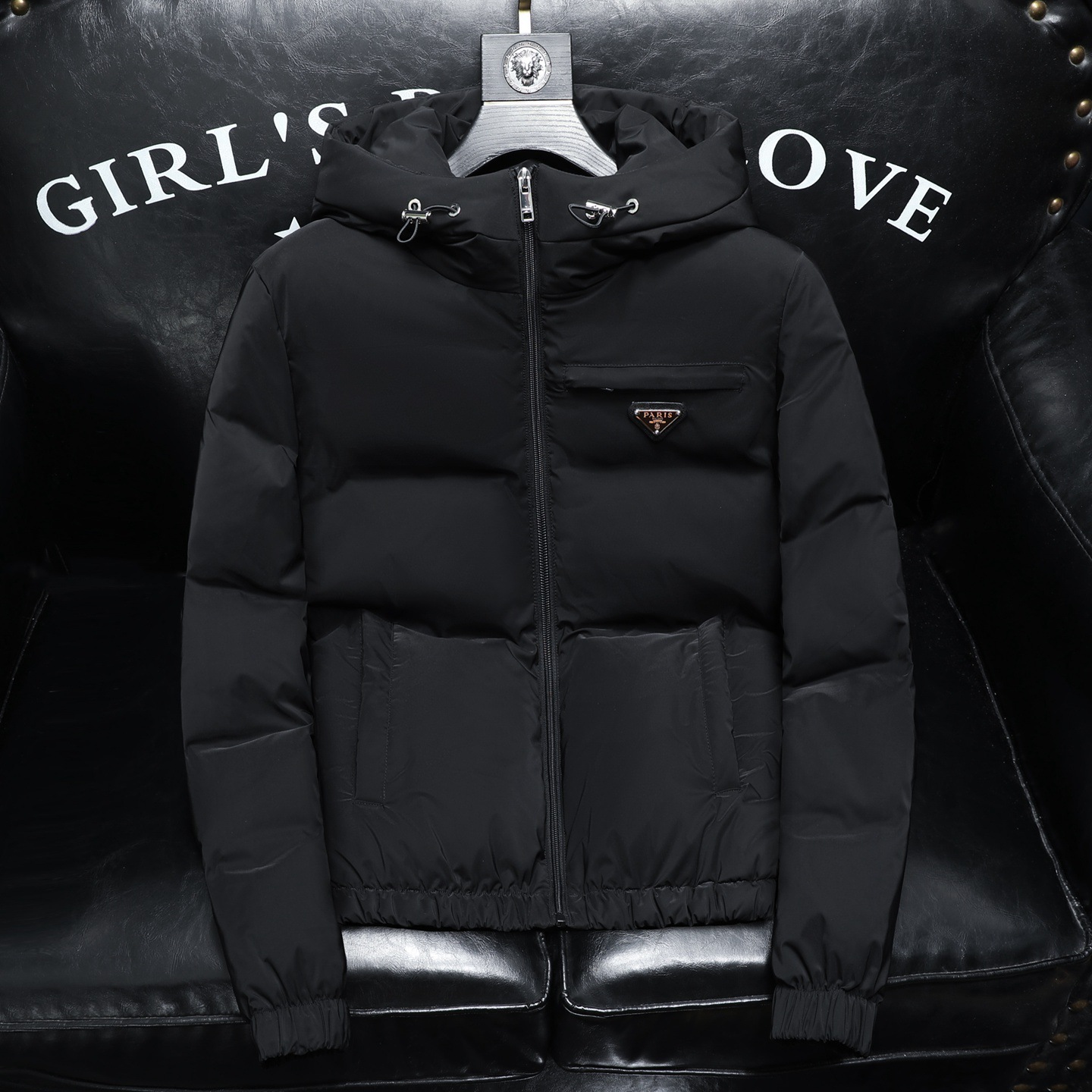 2025 Winter New Men's White Duck down Jacket Hooded Casual Fashion Teenagers Warm Jacket down Jacket