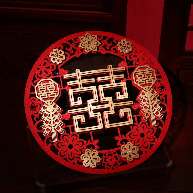 Свадебные счастливые слова пост Свадебная комната Украшение Дверь Спальня Окно Большие Счастливые Слова Новое Украшение Дома Свадебные Принадлежности