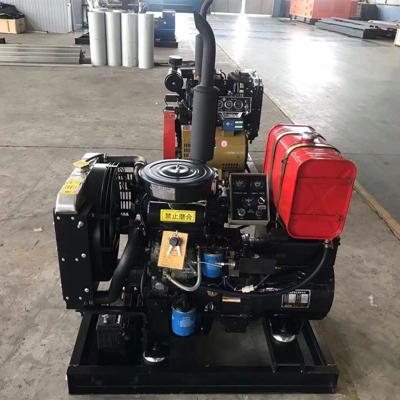 Generador diesel 16 kW 50 / 100 / 200 kW220V380 motor diesel trifásico generador de energía sin escobillas de cobre puro