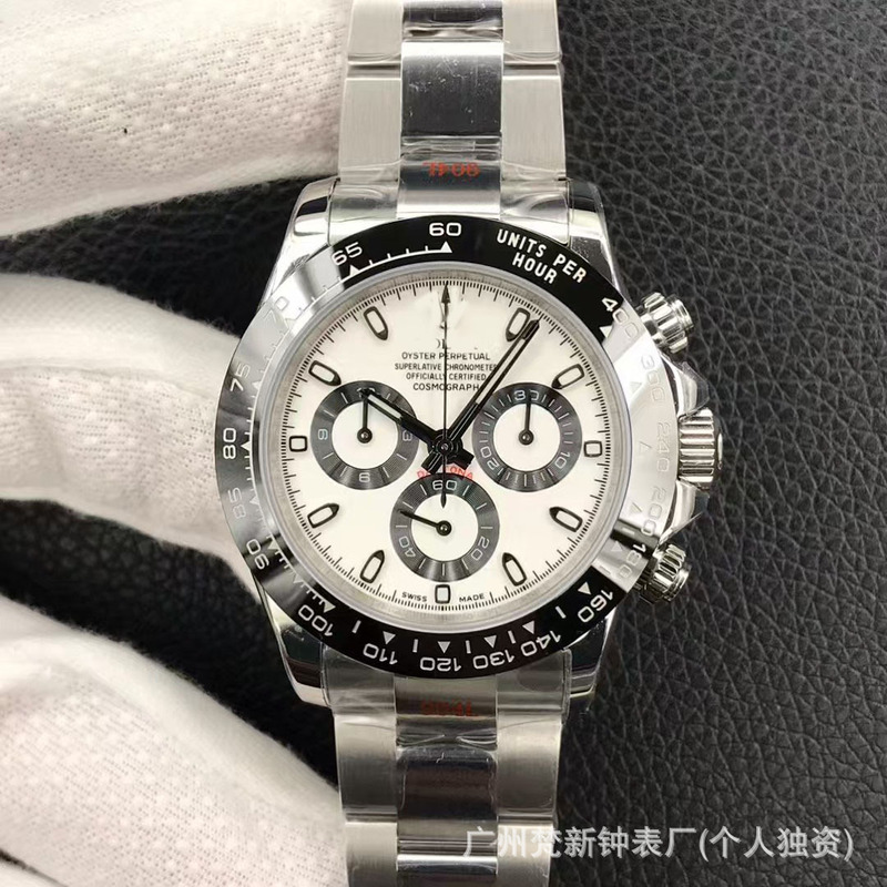 Clean Factory Daytona Cosmograph Men's Mechanical Watch Fully Automatic Waterproof Panda Di Men's Mechanical Watch Wholesale Clean Factory Daytona Cosmograph Men's Mechanical Watch Fully Automatic Waterproof Panda Di Men's Mechanical Watch Wholesale