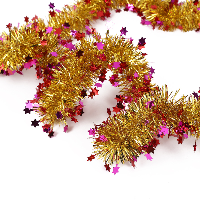 Directo de fábrica 5cm de espesor colorido pequeña estrella de colores de la raya de lana raya joyería diadema accesorios de la joyería del oído del gato guirnalda