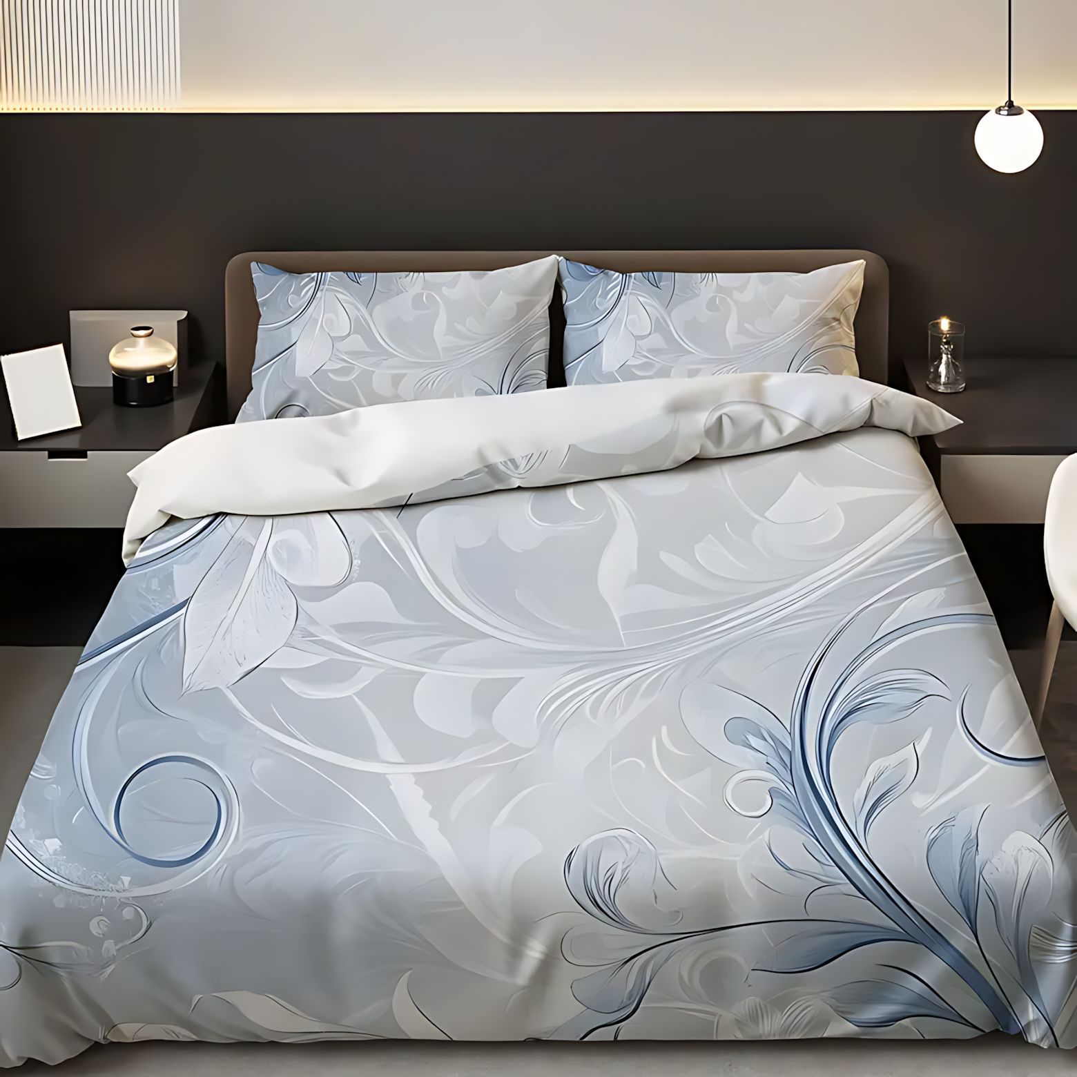 TEMU / JIT Transfronterizo Kit Abstract Vortex Fluid Art HD Digital Printed Bed