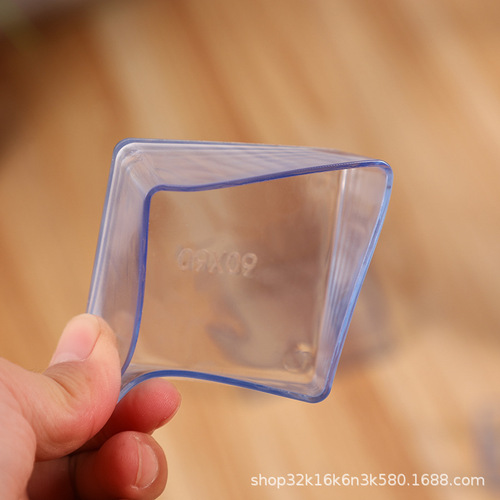 Chair foot pads, table foot pads, table and chair non-slip table corners, sofa bench legs, transparent wear-resistant protective covers, stool foot covers