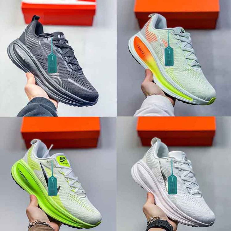 Nike Official Aj Men's Shoes Vomero18 Women's Shoes Zoom Running Shoes Roam Mesh Breathable Pegasus Casual Sports Shoes