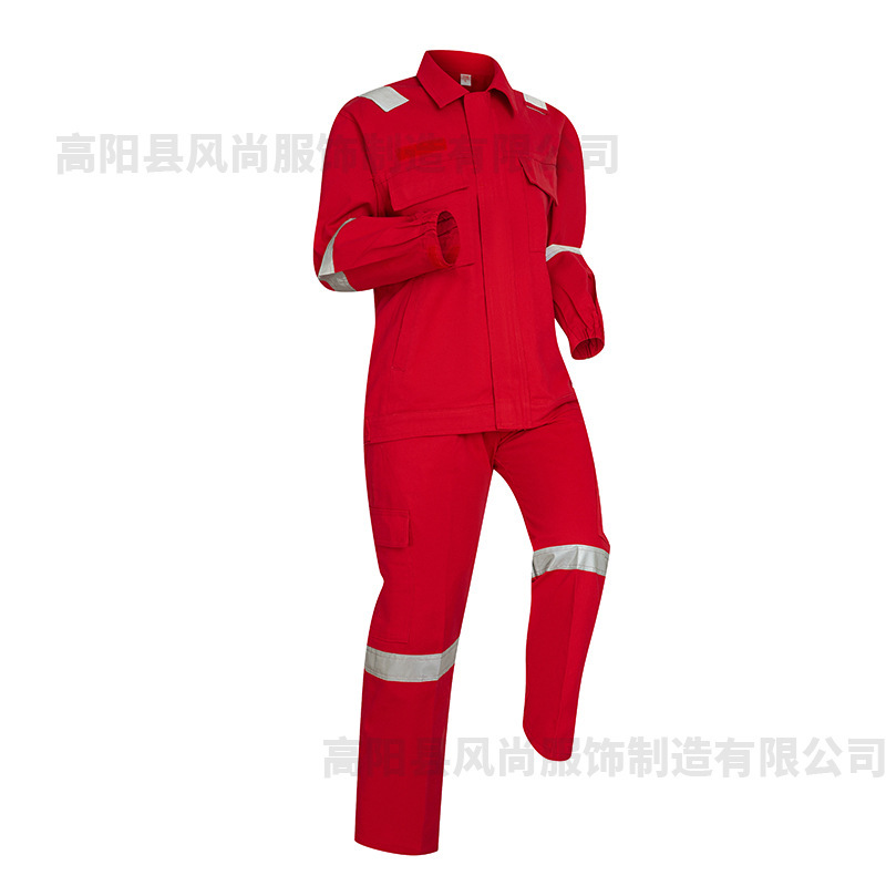 春秋季全棉多反分体工装工厂车间煤矿工作服套装男耐磨劳保服批发|undefined