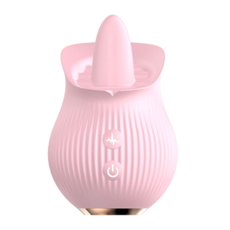 Chuchen과 음성 혀 핥기 핑크