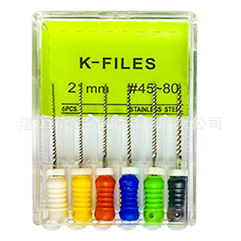 Limas de Endodoncia, Limas K de Acero Inoxidable, Limas H, Limas H-FILES, Limas K-FILES, Limas de Endodoncia de Acero Inoxidable, Transfronterizas