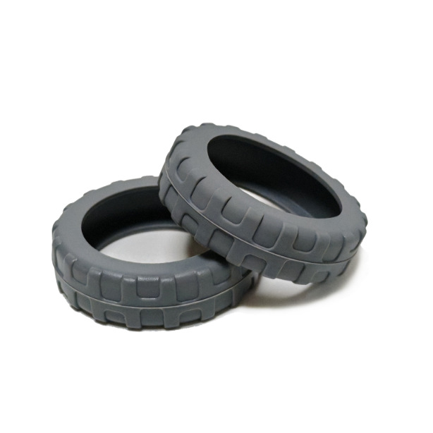 人気の新作スーツケースホイール保護カバー、ユニバーサルキャスター、衝撃吸収、騒音低減、シリコン製、静音ホイール、バッグ用