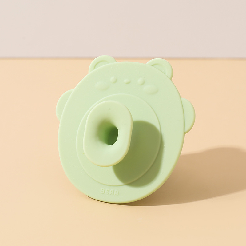 Cepillo de champú para bebés y niños pequeños Cepillo de masaje de silicona para champú para bebés