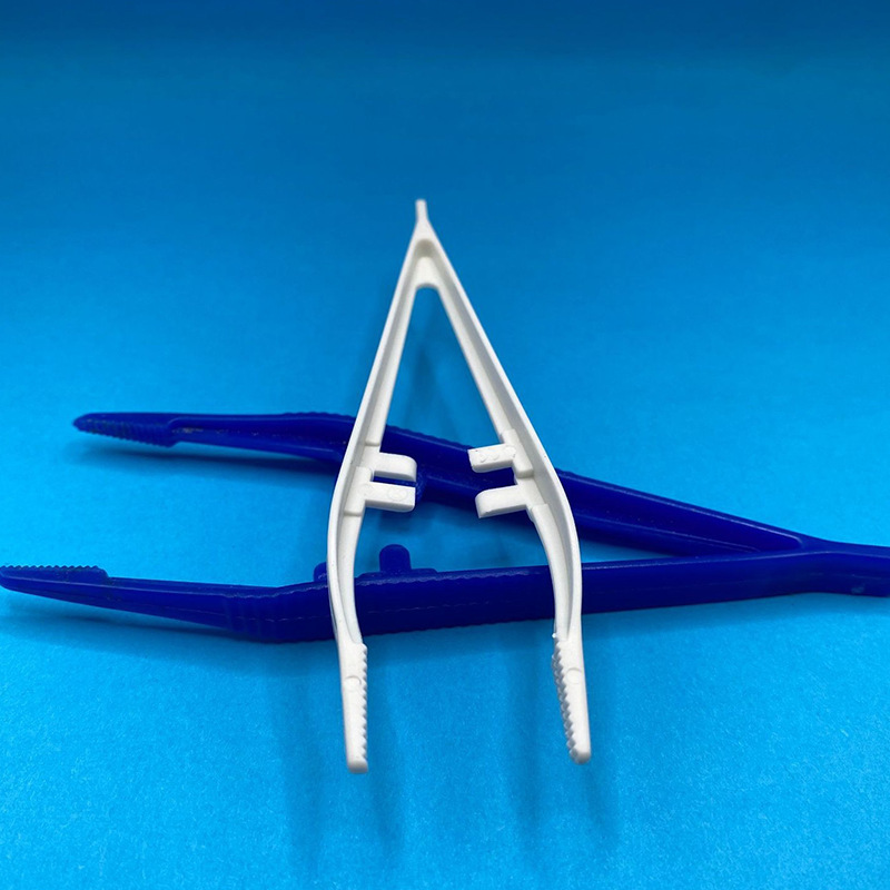 工厂直销塑料镊子取豆拼豆配件工具修眉小镊子儿童DIY工具 夹子塑