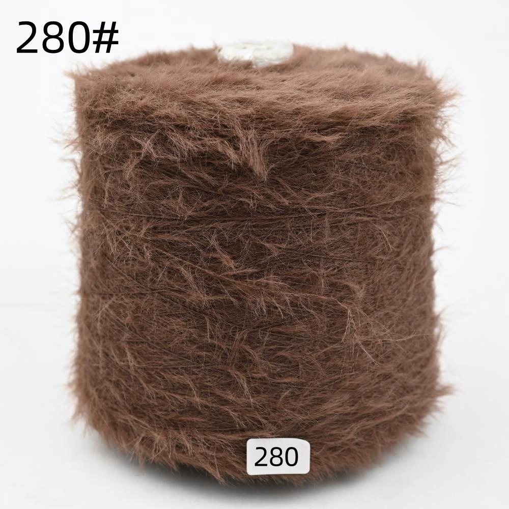 ECO NORKA 4 см 100 г ручная вязка пряжа с эффектом норки