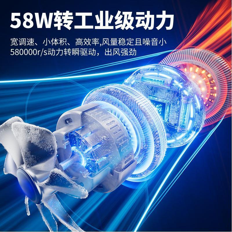 屋外高速タービン強力ファン 58万回転 強力屋外ハンドヘルド灰吹き雪吹き塵吹きツール|undefined
