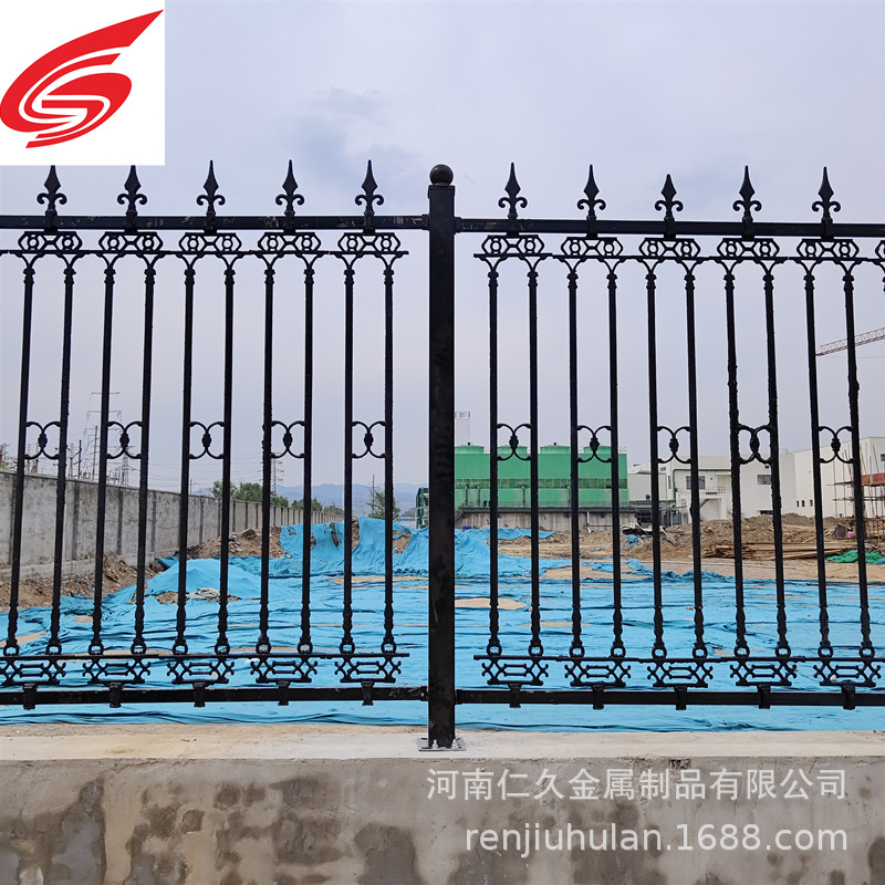铸铁护栏小区外墙栏杆玛钢材质生铁栅栏厂区球墨铸铁防护栏