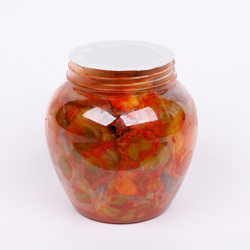 Ying Mama Quality Air-Dried Five-Spice Pickled Mustard Greens Whole Head 1kg Bottle Pickled Mustard Greens Side Dish Bottle